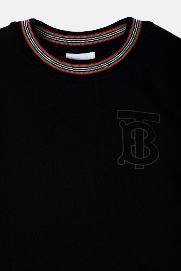 Burberry Kids ‘Lester’ sweatshirt with logo