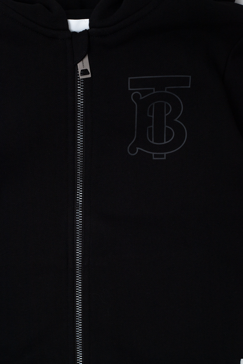 Burberry Kids ‘Lester’ hoodie with logo