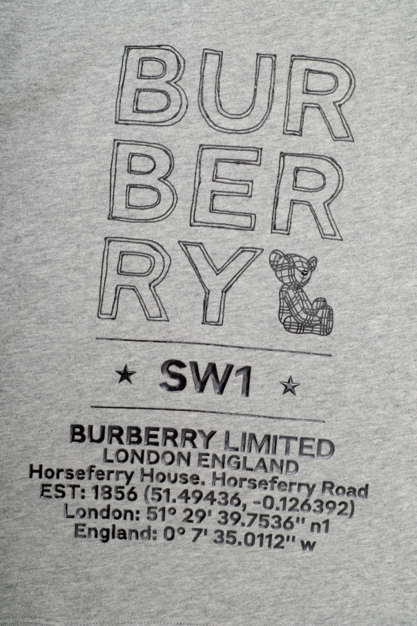 Burberry Pale Kids ‘Joel’ sweatshirt with logo