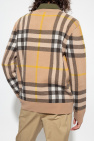 burberry drawstring ‘Nixon’ cashmere sweater