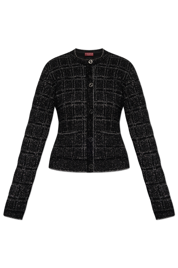 Cardigan with Lurex thread, zdjęcie 1 Cardigan with Lurex thread od Gucci