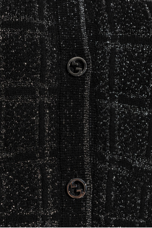 Gucci Cardigan mit Lurexfaden