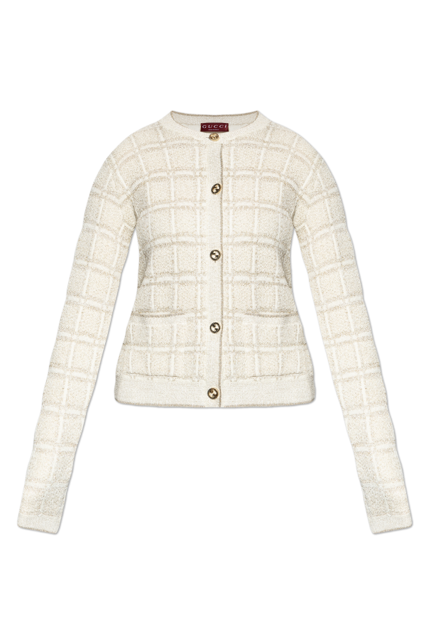 Cardigan with Lurex thread, zdjęcie 1 Cardigan with Lurex thread od Gucci