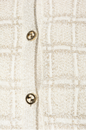 Gucci Cardigan with Lurex thread