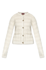Gucci cream Cardigan with Lurex thread
