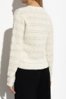 Gucci cream Cardigan with Lurex thread