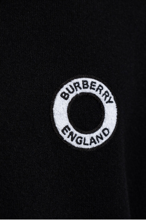 Burberry ‘Hamleton’ sweatshirt with standing collar