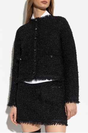 Gucci Tweed cardigan with lurex thread