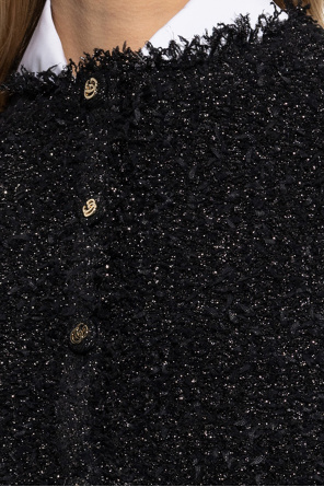 Gucci Tweed cardigan with lurex thread