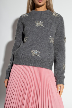 Burberry Crystal-embellished sweater