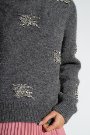 Burberry Crystal-embellished sweater