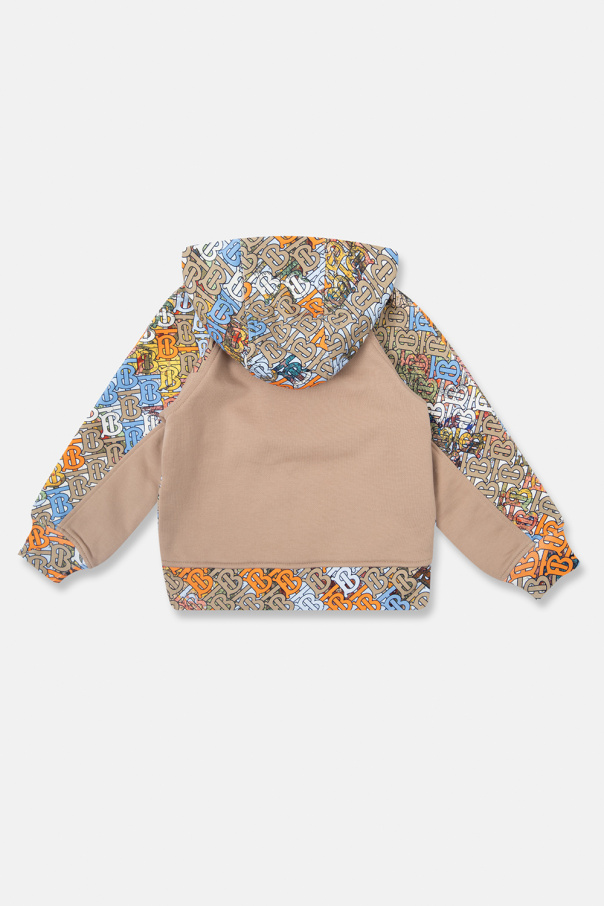Burberry Kids ‘Devan’ patterned hoodie