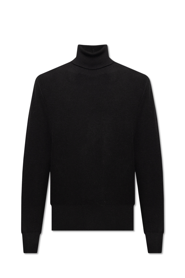 burberry cap ‘Westbury’ wool turtleneck sweater
