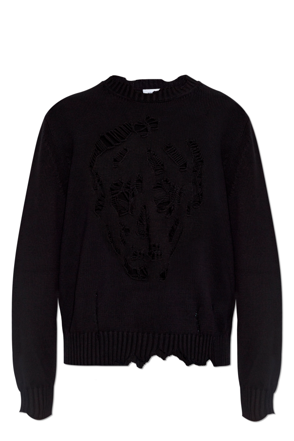 Alexander McQueen Sweter z logo