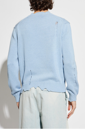 Alexander McQueen Suéter de algodón