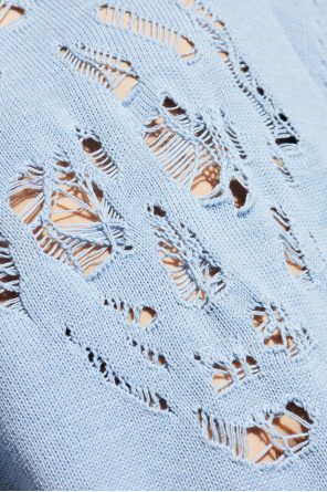 Alexander McQueen Suéter de algodón