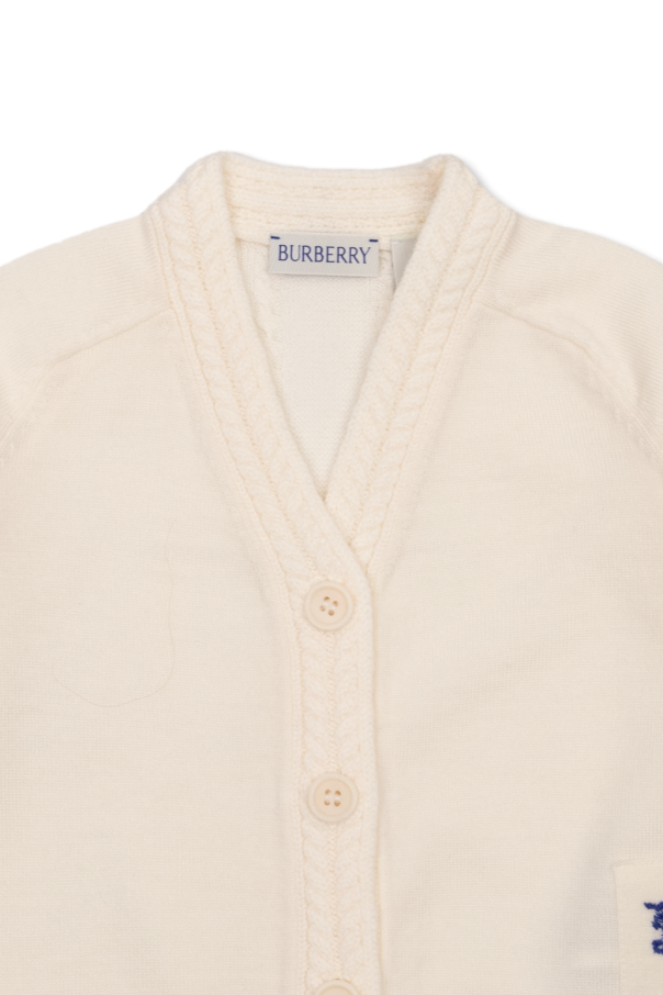 Burberry Kids Wool cardigan