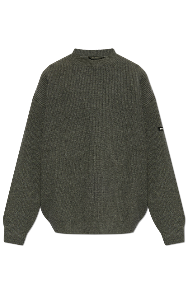 Balenciaga Wool jumper with logo