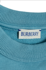 Burberry Kids BLUE Sweatshirt with logo patch