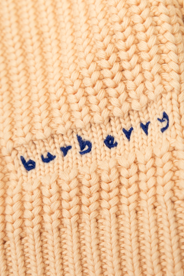 Burberry Kids Cardigan with logo