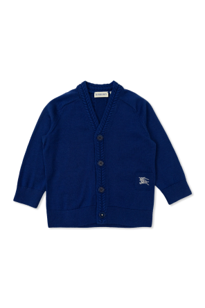 Burberry Kids buttoned cardigan