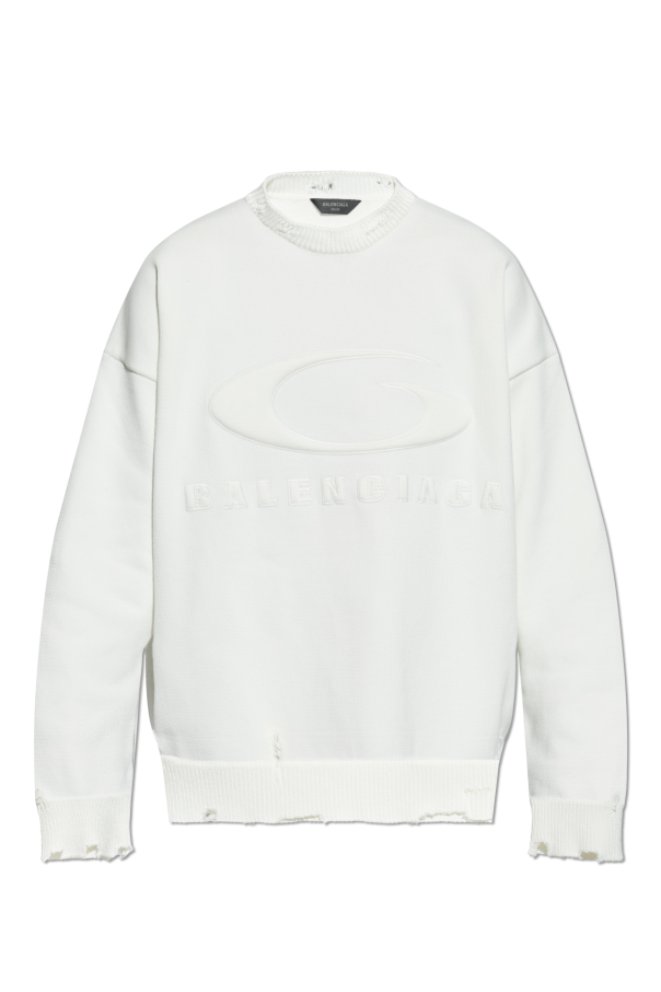 Balenciaga Sweter z logo