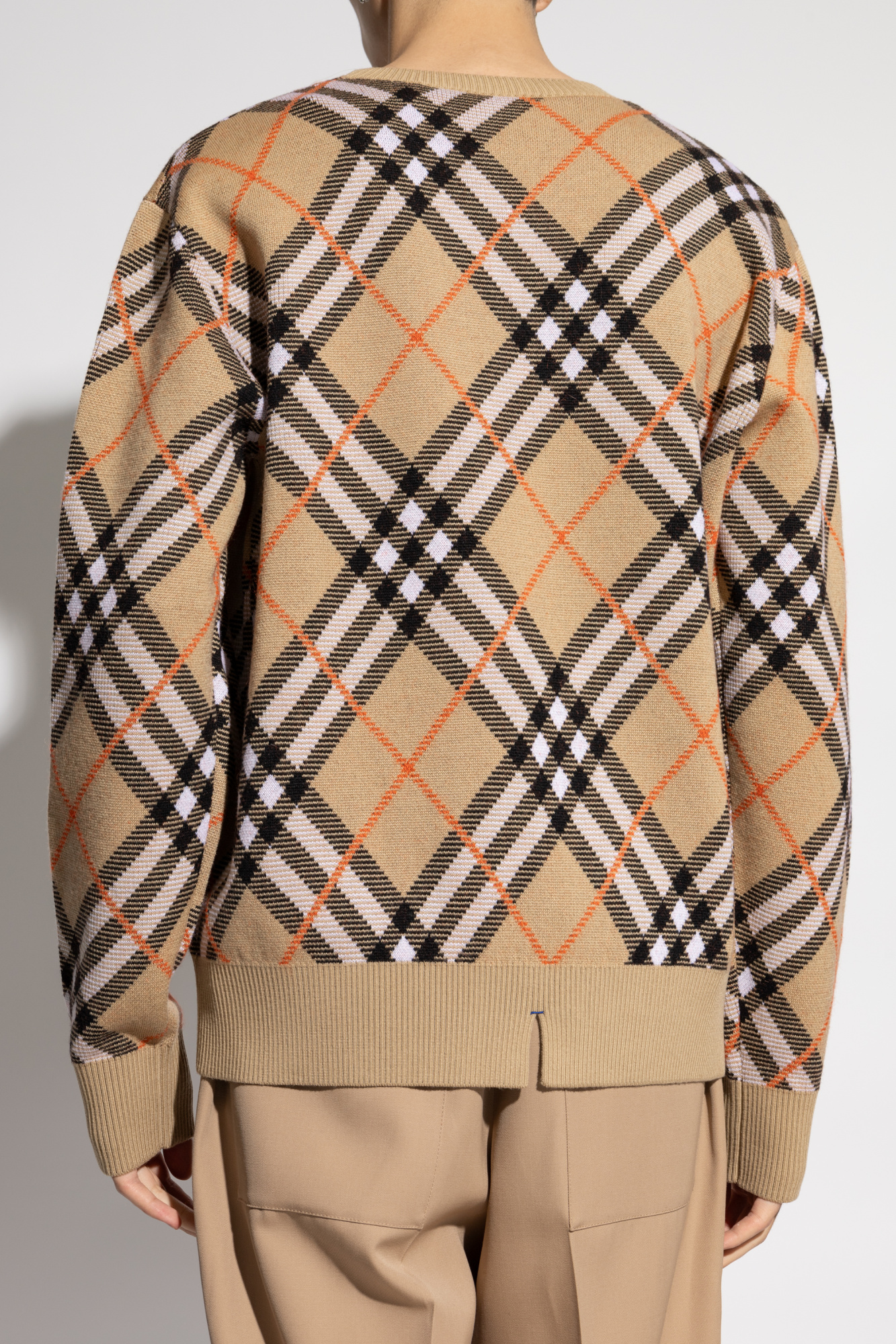 burberry Beige Wool sweater