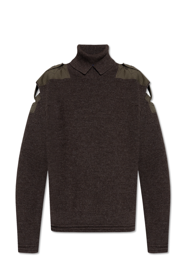 Burberry Jumper with epaulettes on the shoulder