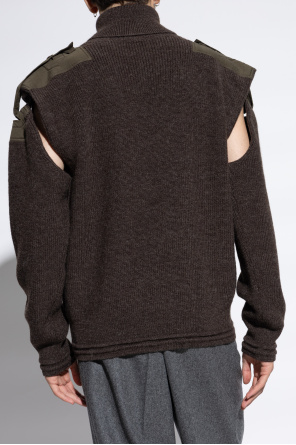 Burberry Sweater with epaulettes on the shoulder