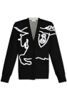 Burberry BLACK Cardigan with logo