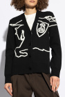 Burberry BLACK Cardigan with logo
