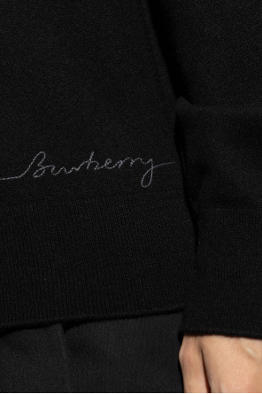 Burberry Kaszmirowy kardigan