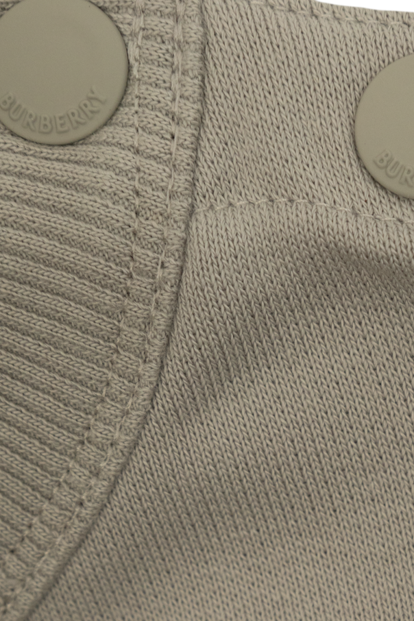 Burberry Kids Cotton sweatshirt with logo