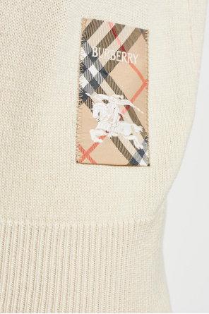 Burberry Wełniany sweter