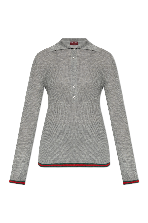 Long sleeve polo, zdjęcie 1 Long sleeve polo od Gucci