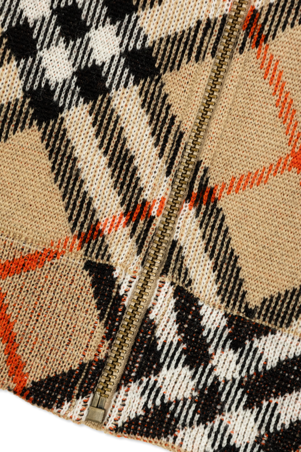 Burberry Kids Cárdigan con capucha