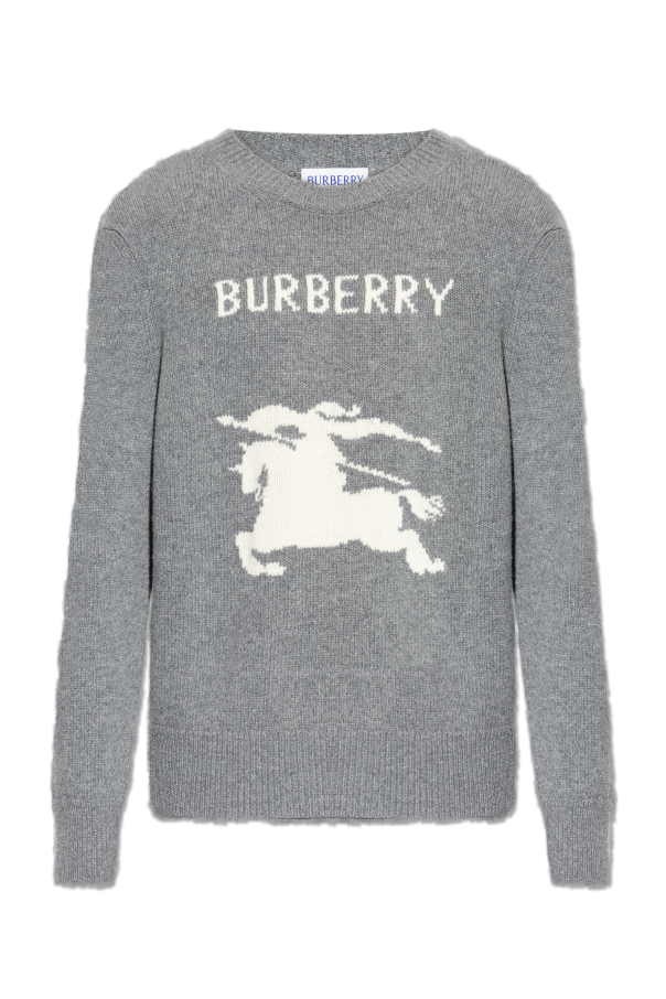 Wool sweater with logo od Burberry