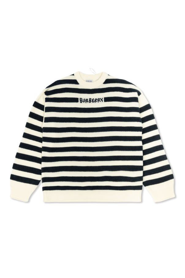 Sweater with logo, zdjęcie 1 Sweater with logo od Burberry Kids