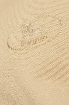 Burberry Sweatshirt mit gesticktem Logo