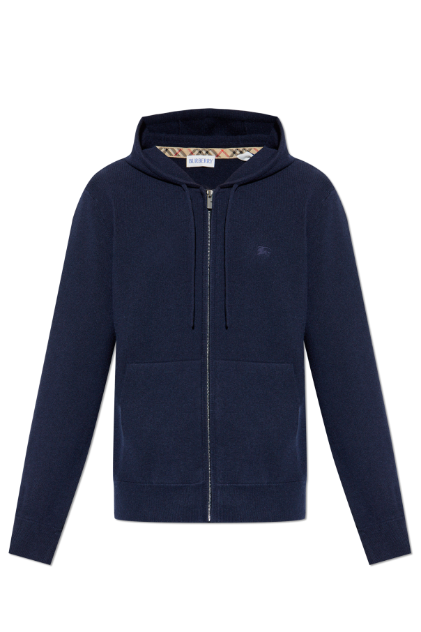 Cashmere cardigan with hood od Burberry