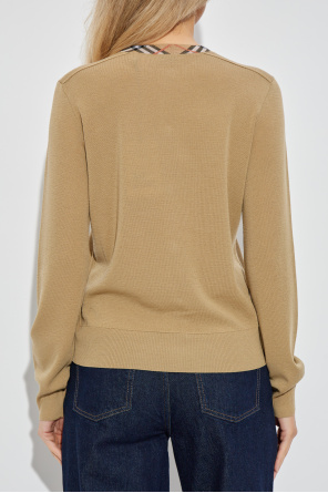 Burberry Cárdigan de lana