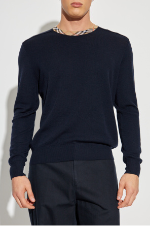 Burberry Wełniany sweter