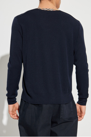 Burberry Wełniany sweter