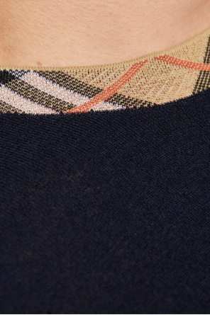 Burberry Wełniany sweter