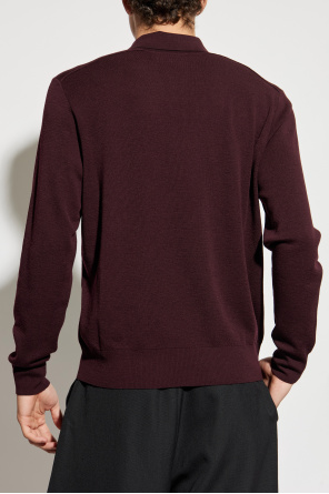 Burberry Long-sleeve "Marcus" polo