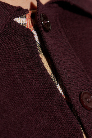 Burberry Long-sleeve "Marcus" polo