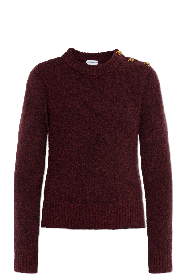 Sweater with wool trim od Bottega Veneta
