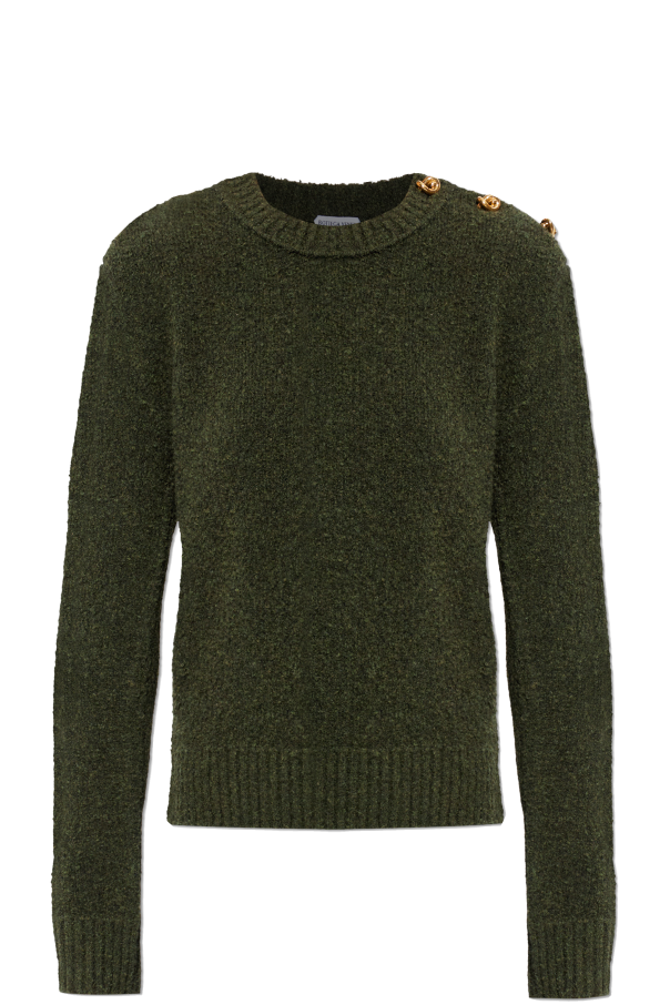 Sweater with wool trim od Bottega Veneta