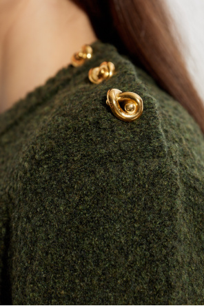 Bottega Veneta Sweater with wool trim