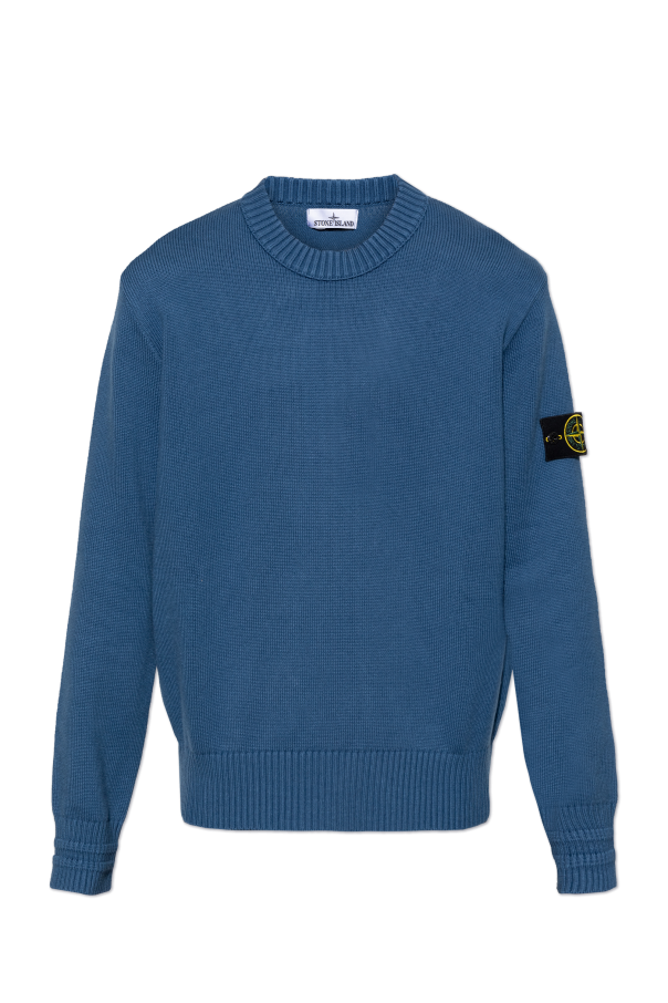 Stone Island Sweter z logo